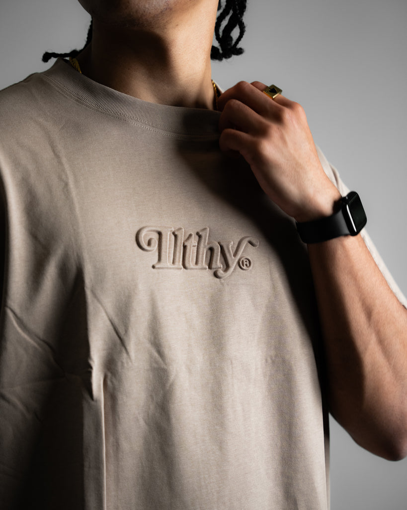 ILTHY® Embossed T-Shirt (Tan)