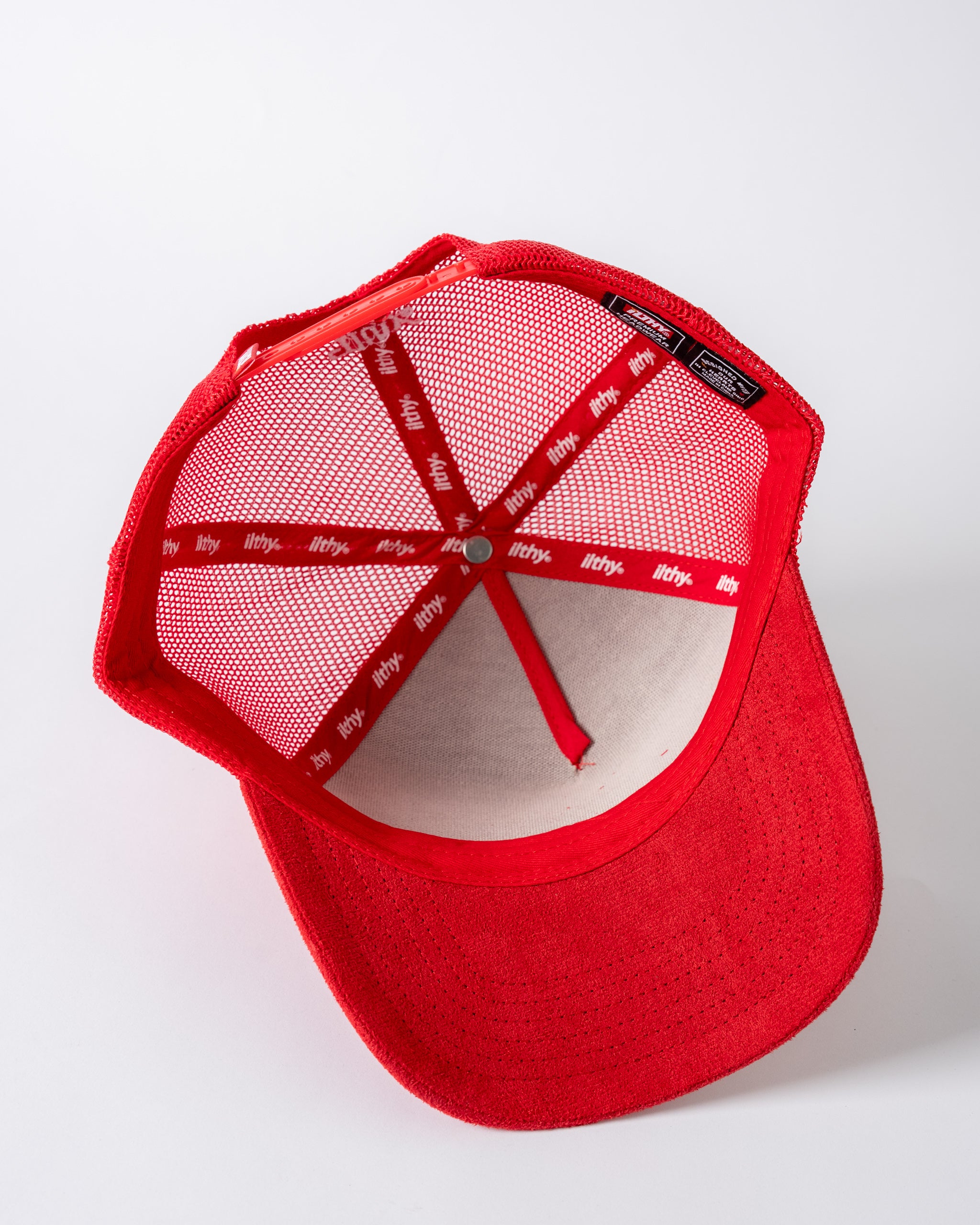 ILTHY® Ohio Native™ Trucker Cap (Red Suede)