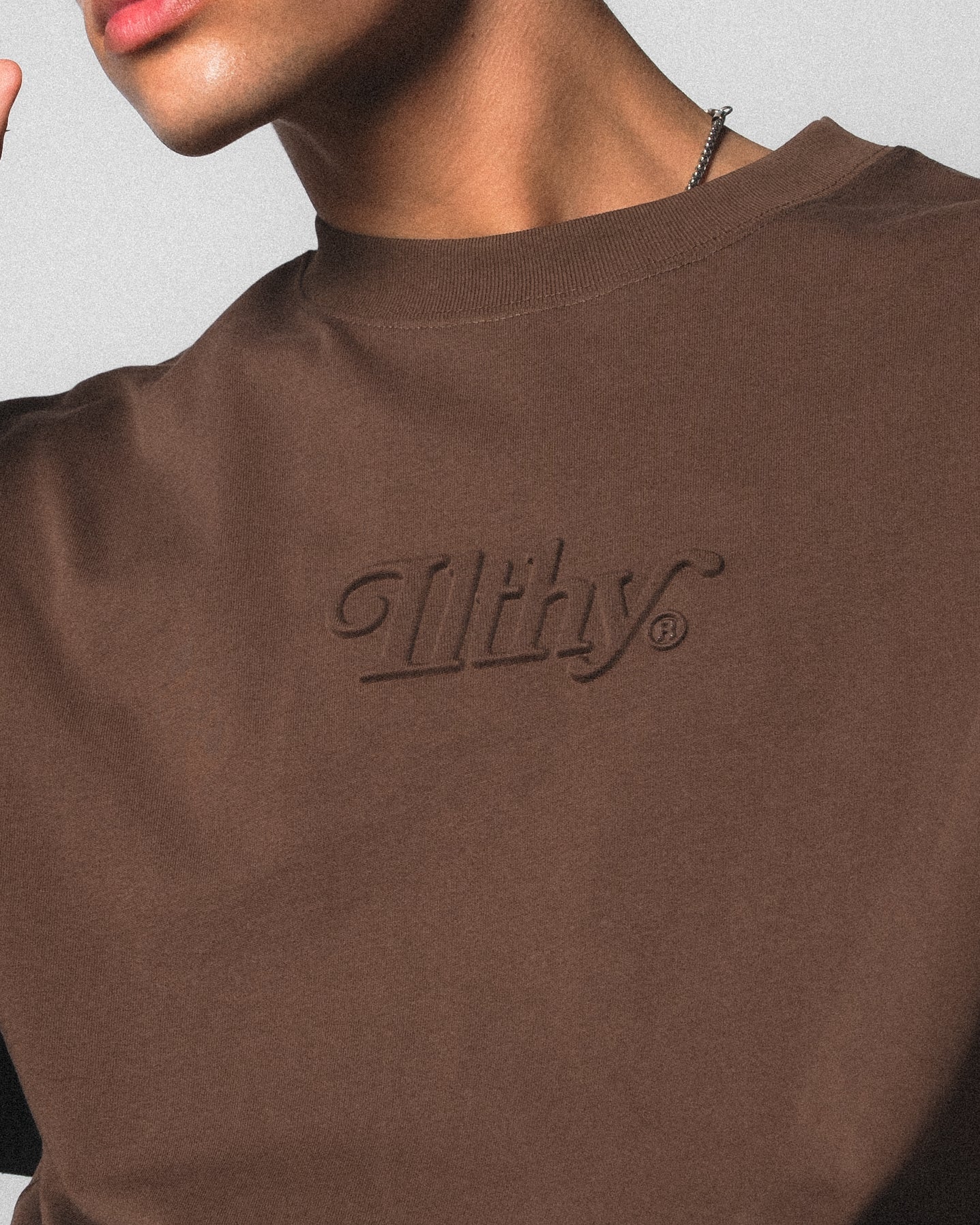 ILTHY® Embossed T-Shirt (Earth Brown)
