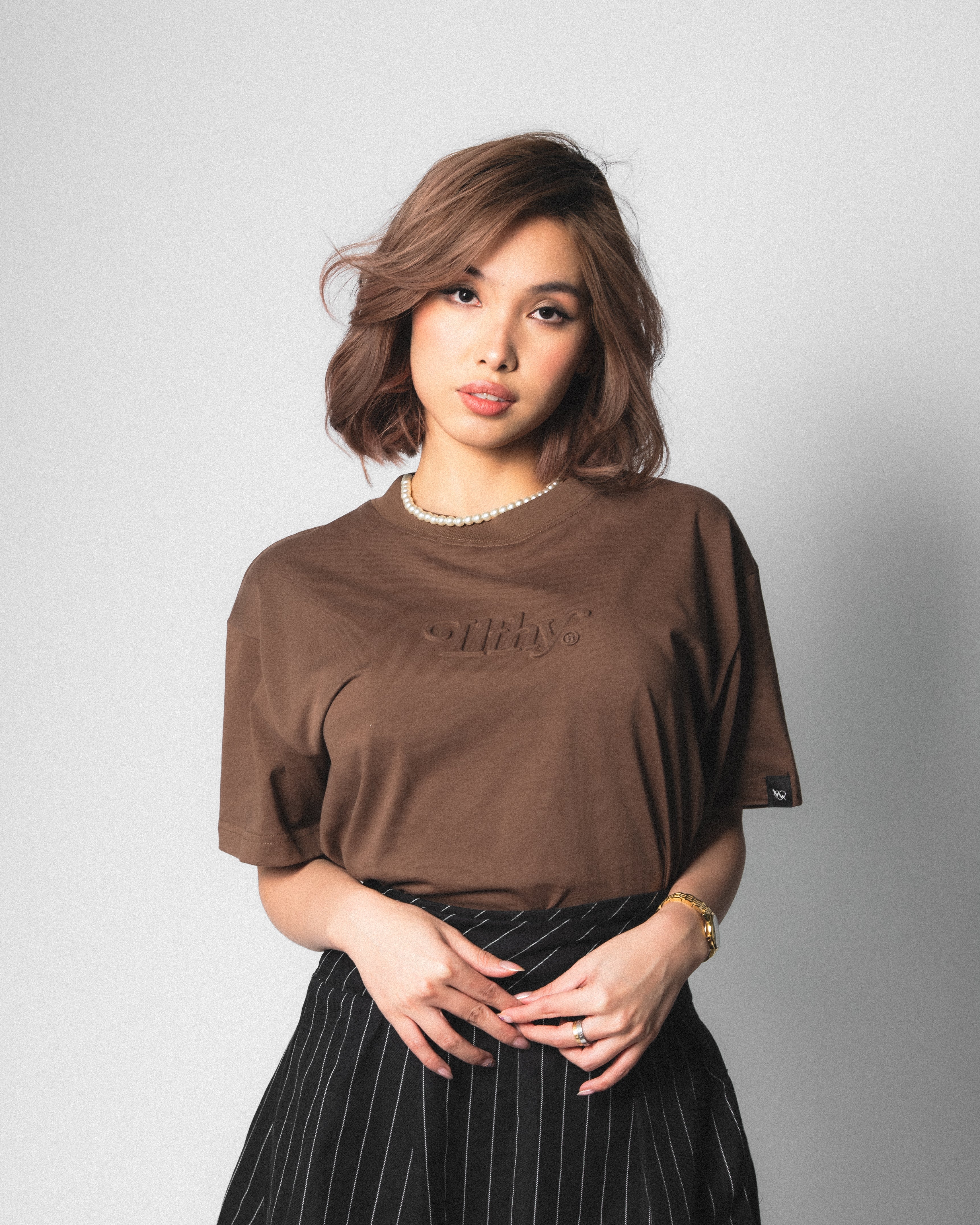 ILTHY® Embossed T-Shirt (Earth Brown)