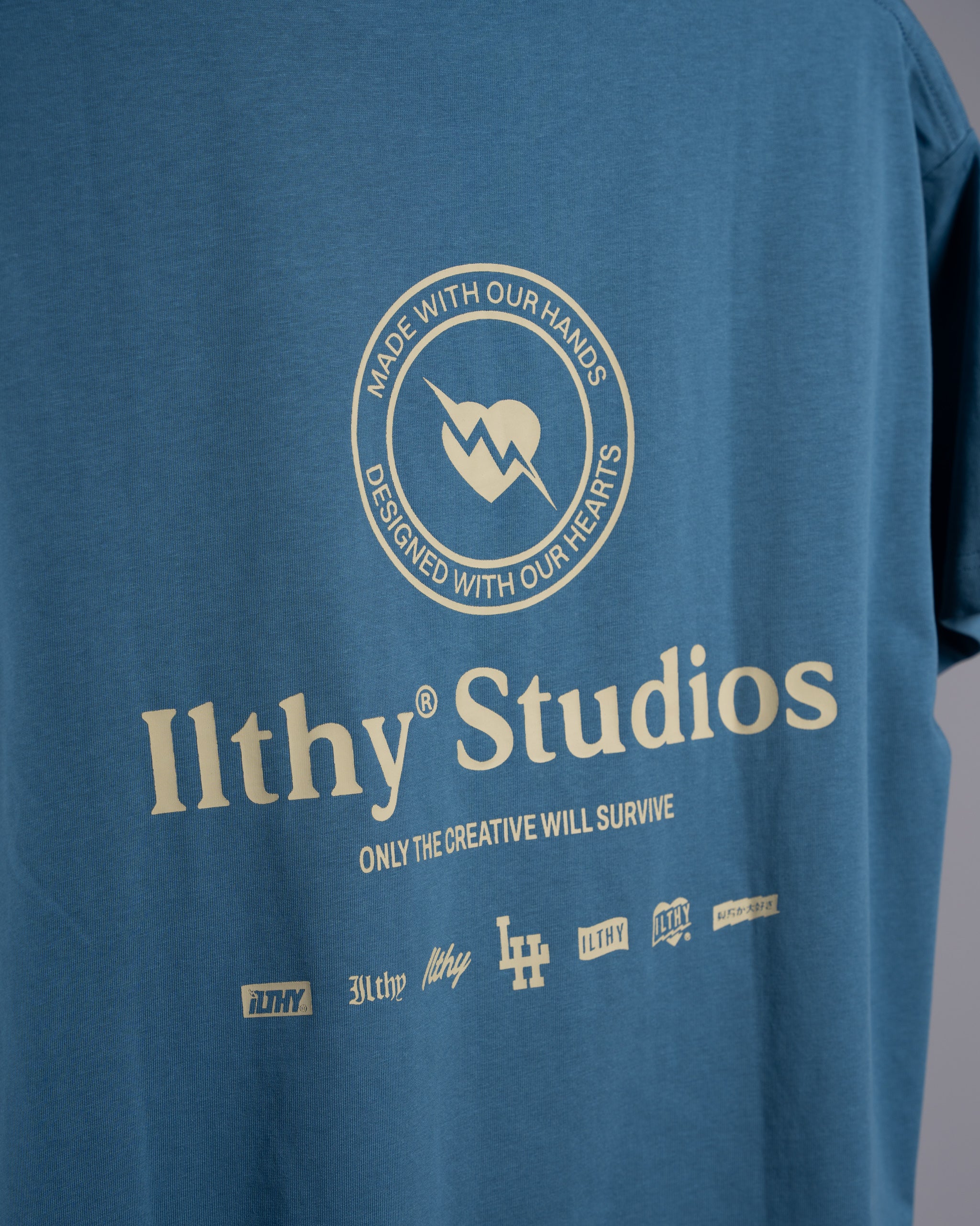 ILTHY® Studios Heavy Weight Tee (Blue)