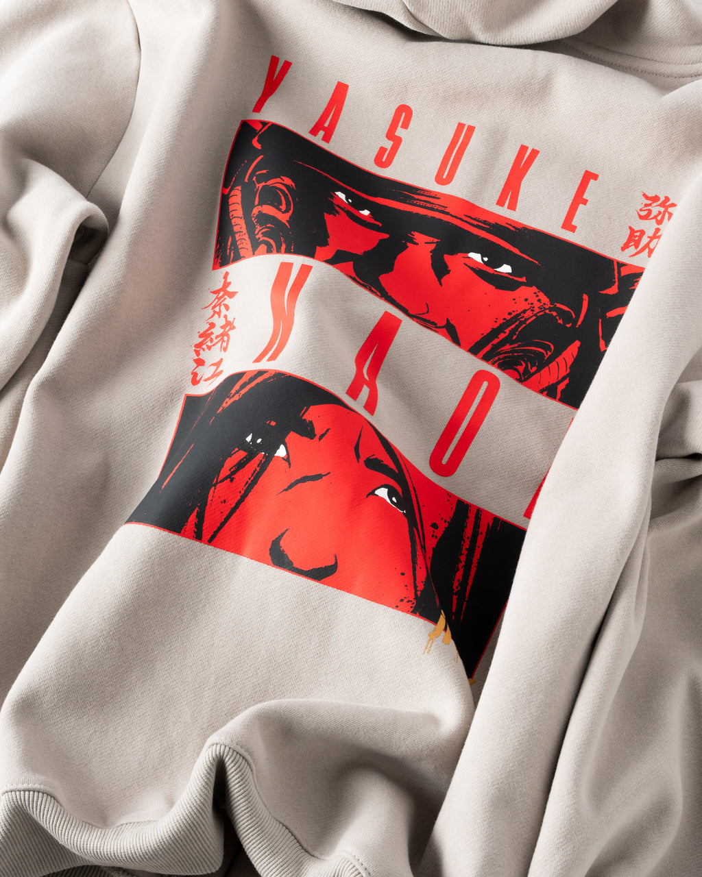 ILTHY® x Assassin’s Creed Shadows Yasuke & Naoe Stone Zip-Up Hoodie