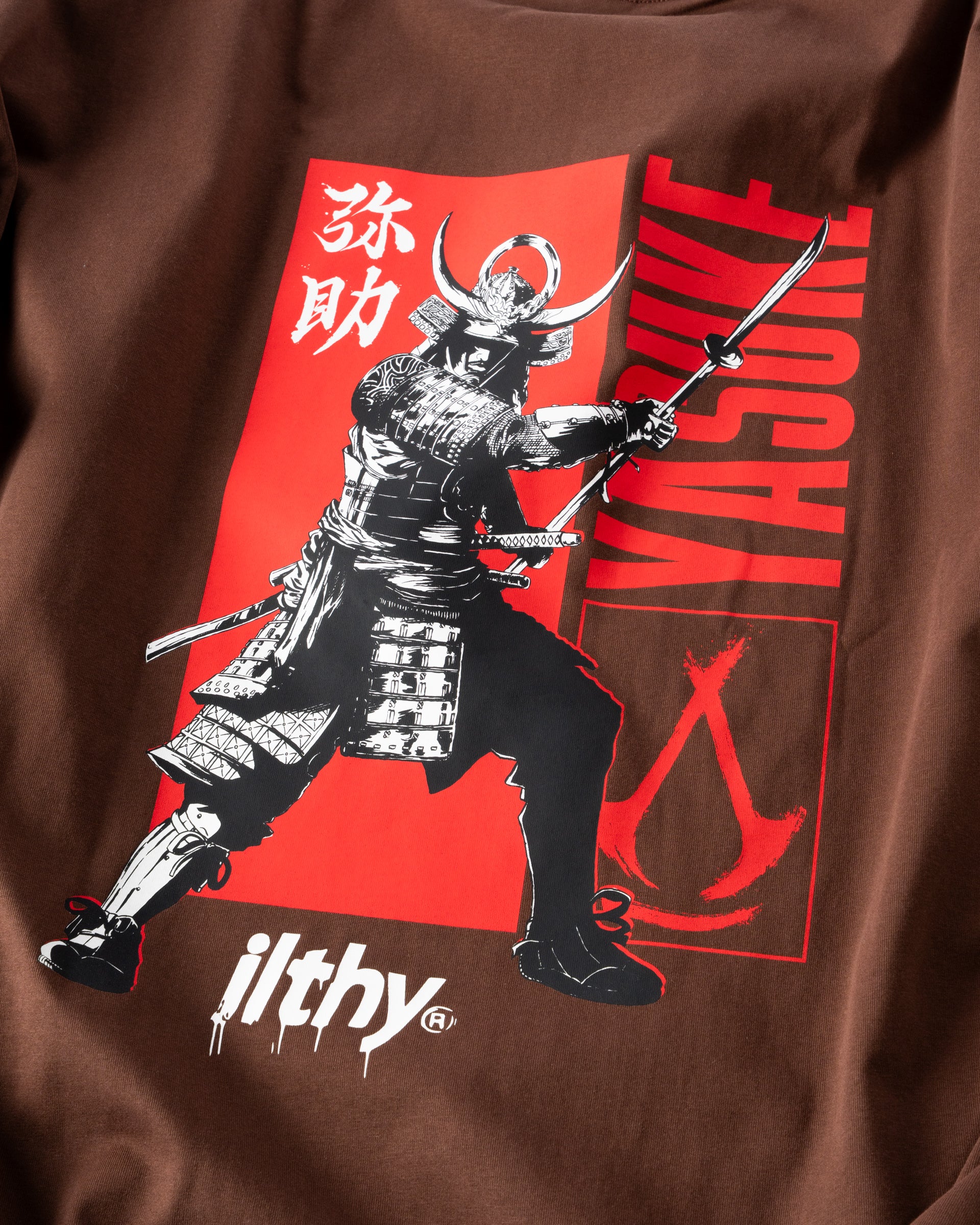 ILTHY® x Assassin’s Creed Shadows Yasuke Mocha Tee