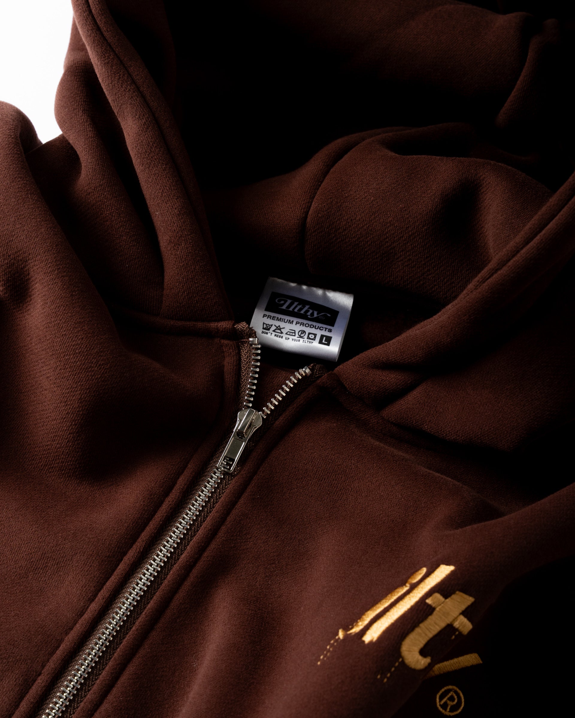 ILTHY® x Assassin’s Creed Shadows Yasuke Mocha Zip-Up Hoodie