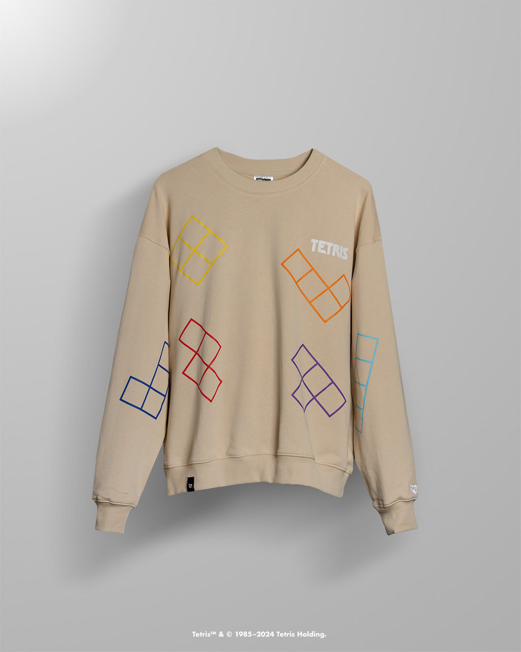 ILTHY® x Tetris® 40th Anniversary Cream Crewneck