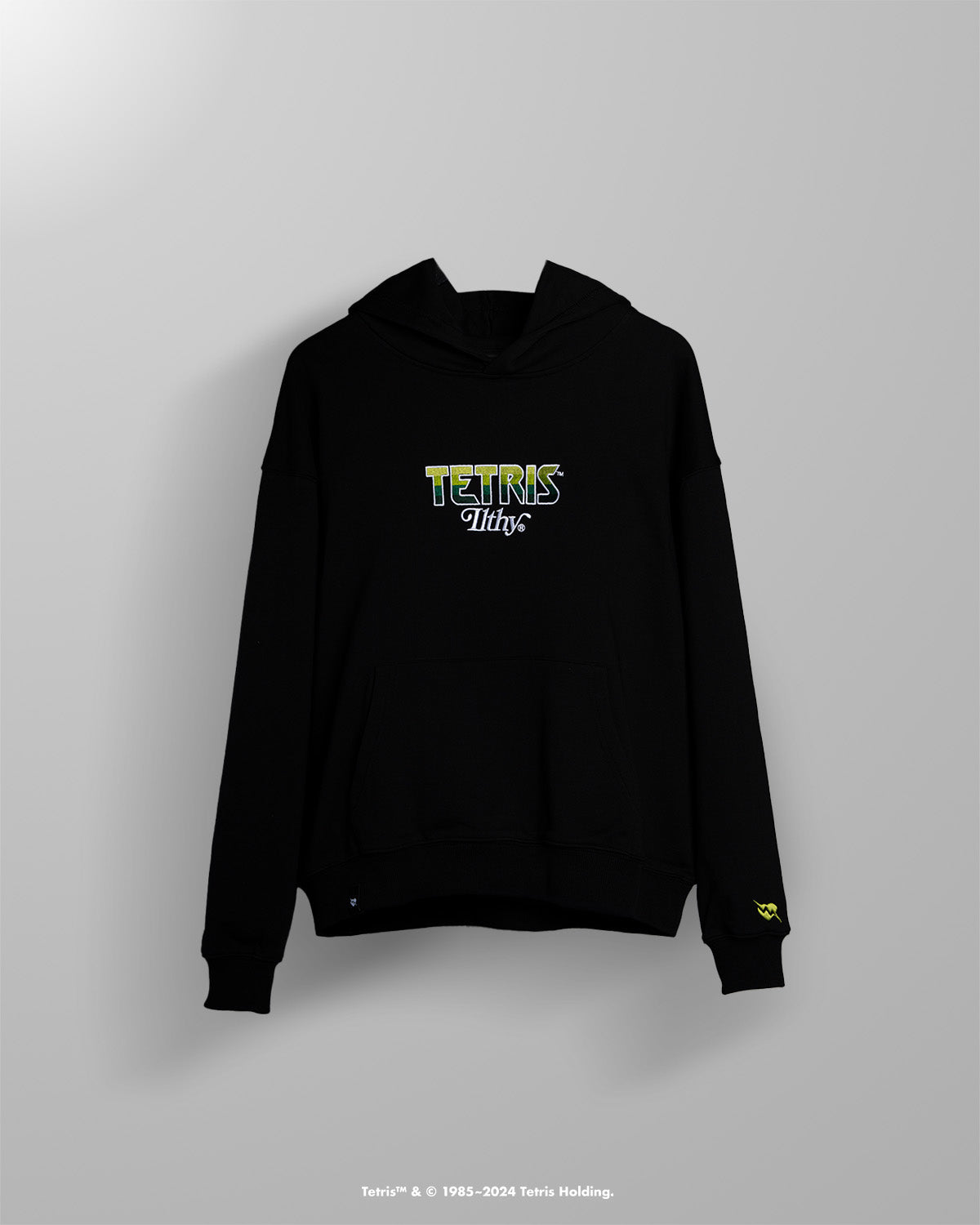 ILTHY® x Tetris® 40th Anniversary Black Hoodie