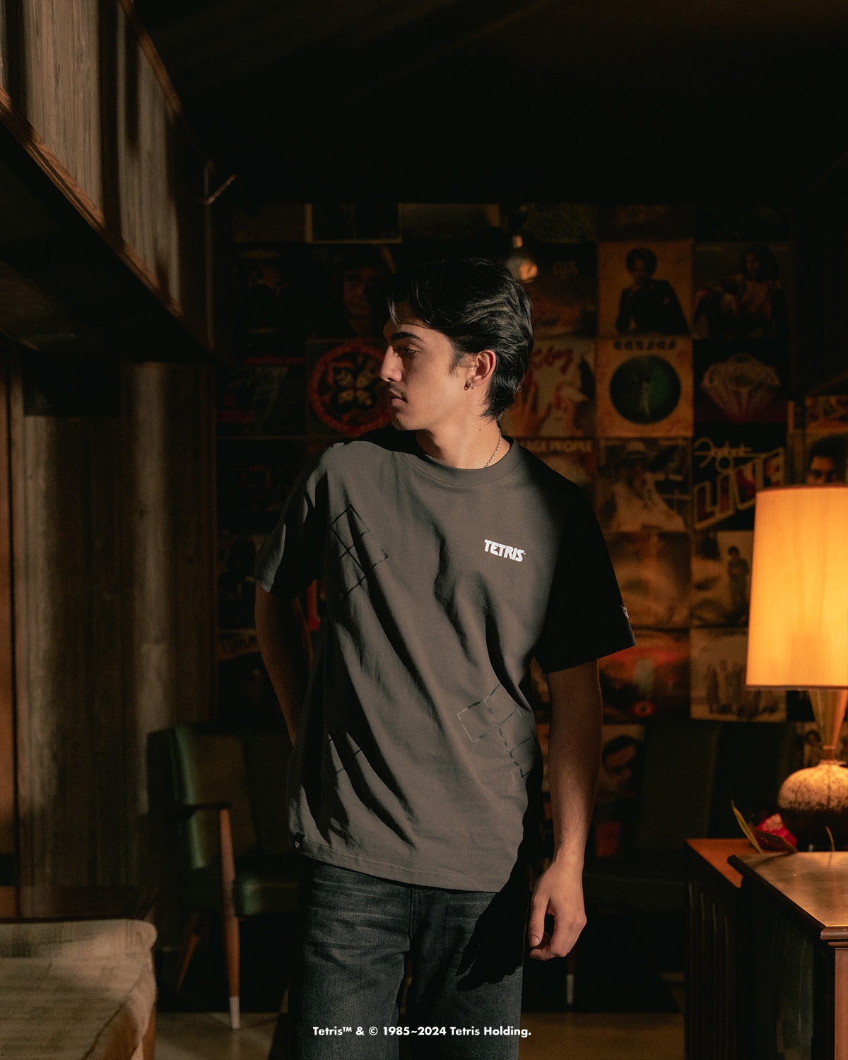 ILTHY® x Tetris® 40th Anniversary Shirt (Grey)