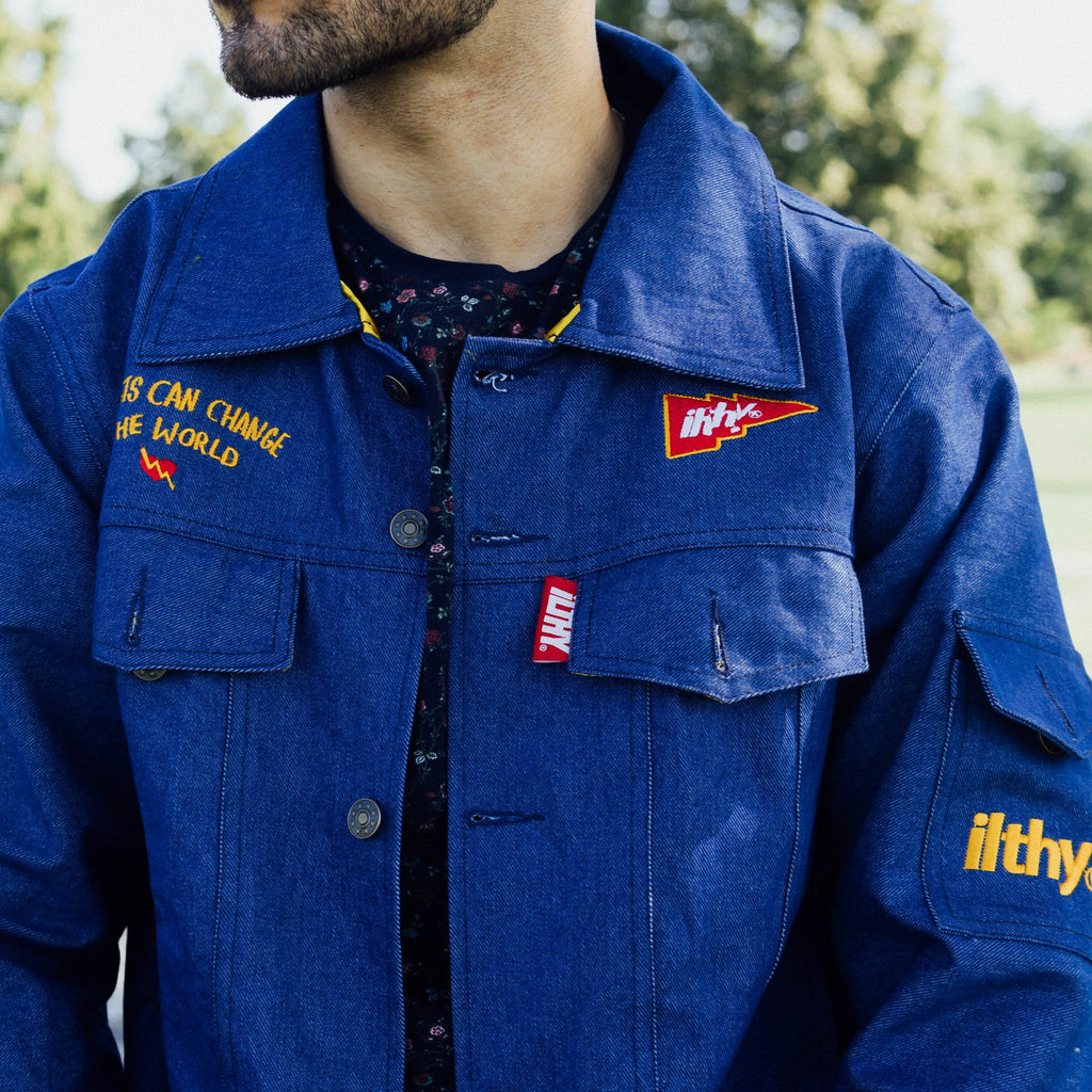 Blue Brand Seal Work Jacket (+Free Patch Pack!) - ILTHY®