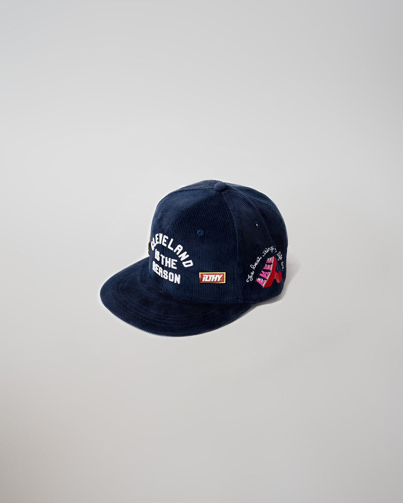 Cleveland is the Reason™ Cord Cap (Navy) - ILTHY®
