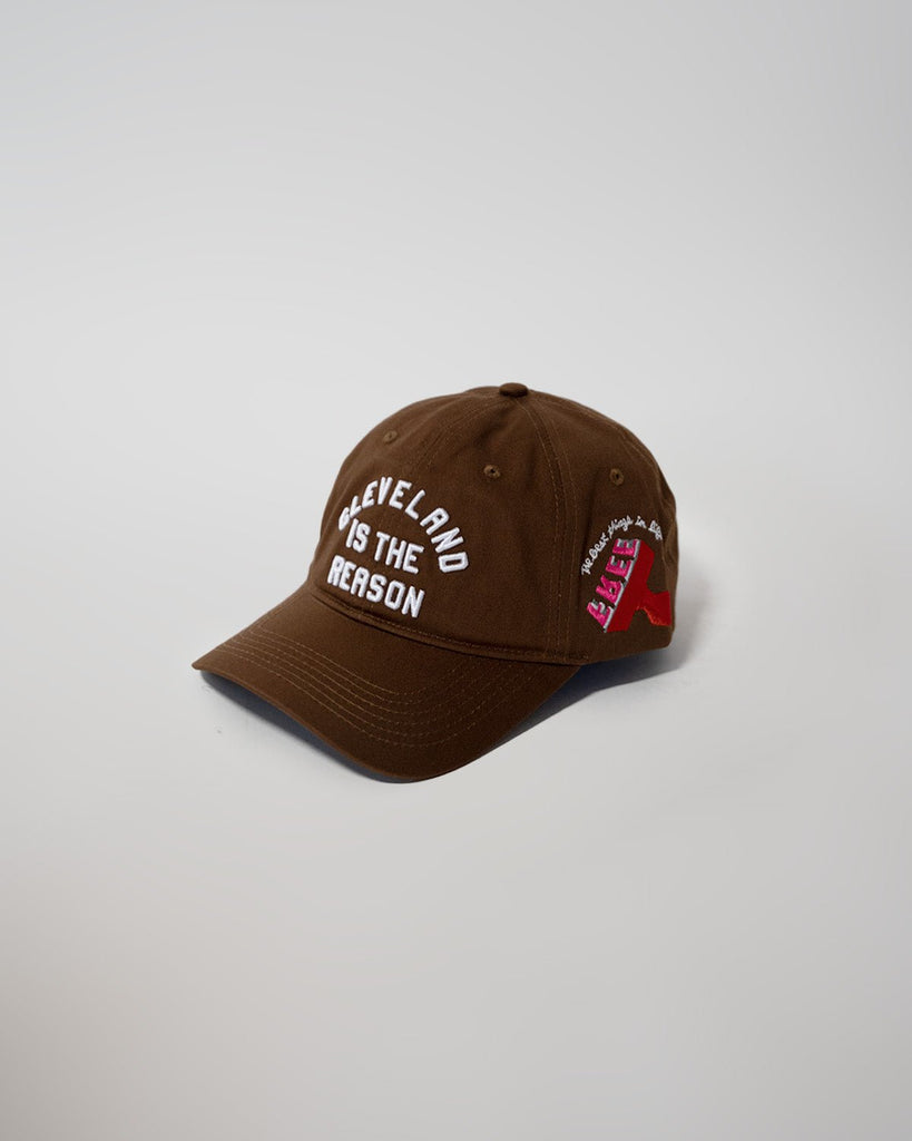 Cleveland is the Reason™ Dad Cap (Brown) - ILTHY®