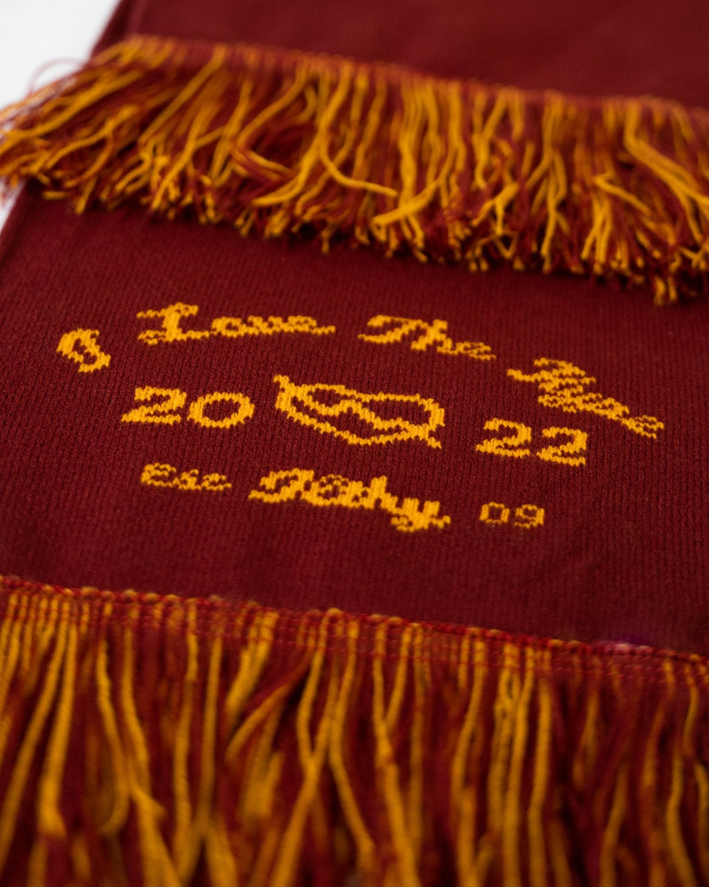 Cleveland is the Reason™ Premium Knitted Scarf (Maroon) - ILTHY®