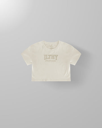 ILTHY® 2023 Athletic Club Crop Top (Cream) - ILTHY®