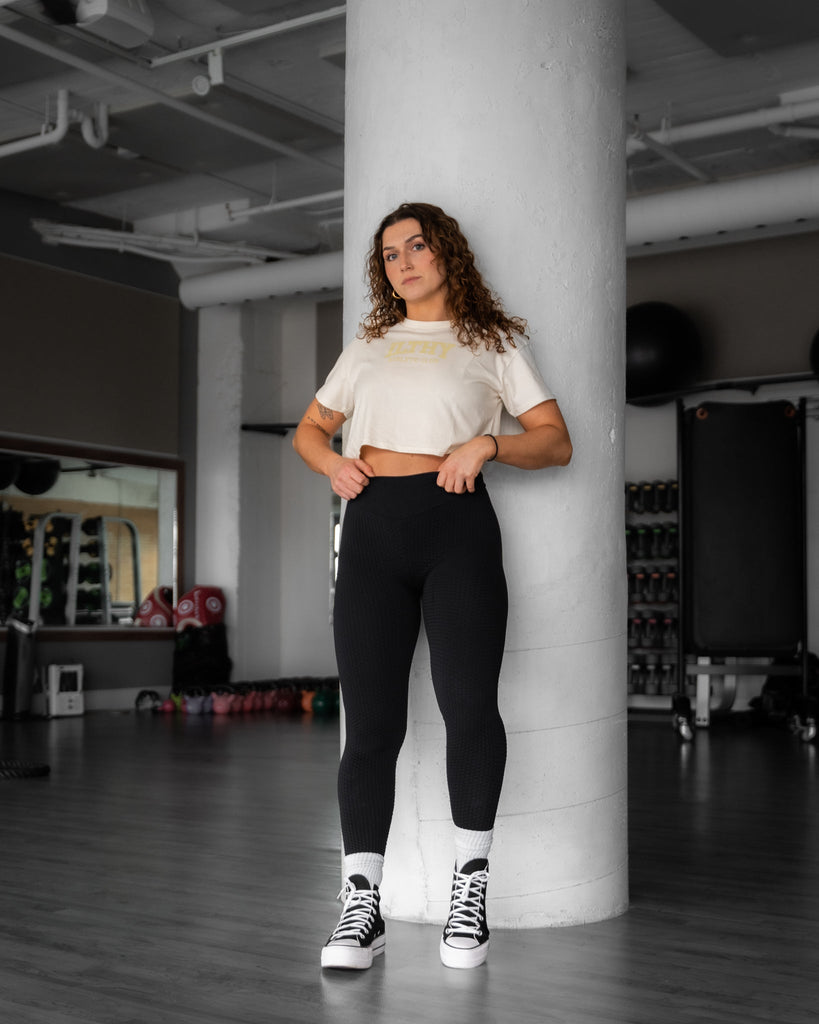 ILTHY® 2023 Athletic Club Crop Top (Cream) - ILTHY®