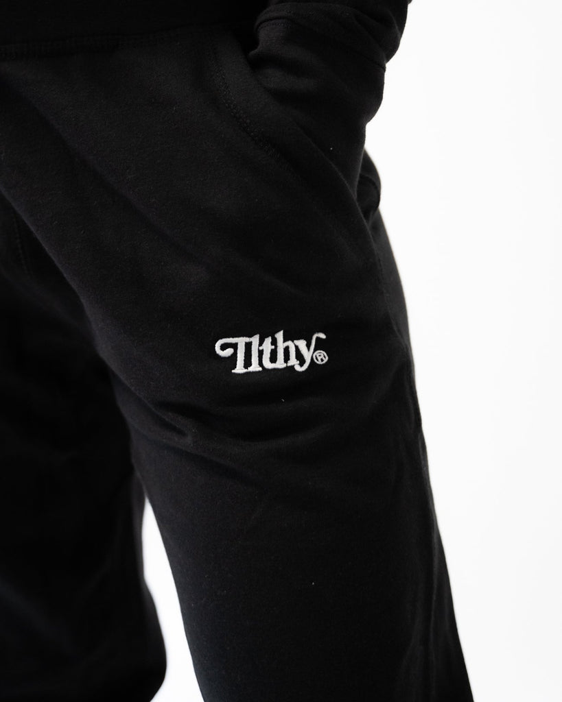 ILTHY® Embroidered Jogger (Black) - ILTHY®