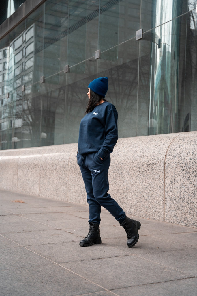 ILTHY® Embroidered Jogger (NAVY) - ILTHY®