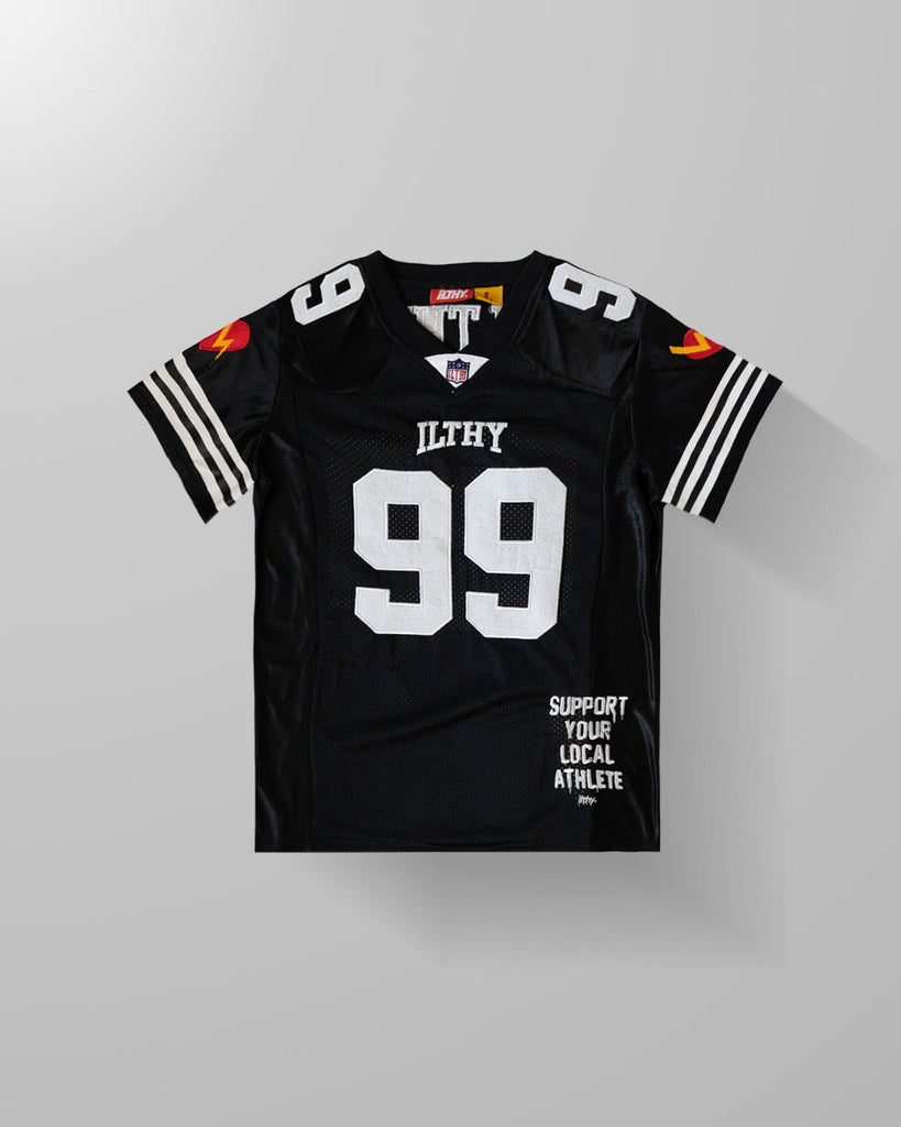 ILTHY® Football Jersey (Black) - ILTHY®