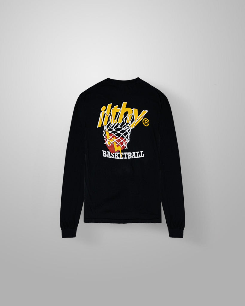 ILTHY Hoops Long Sleeve wine & gold (Black) - ILTHY®