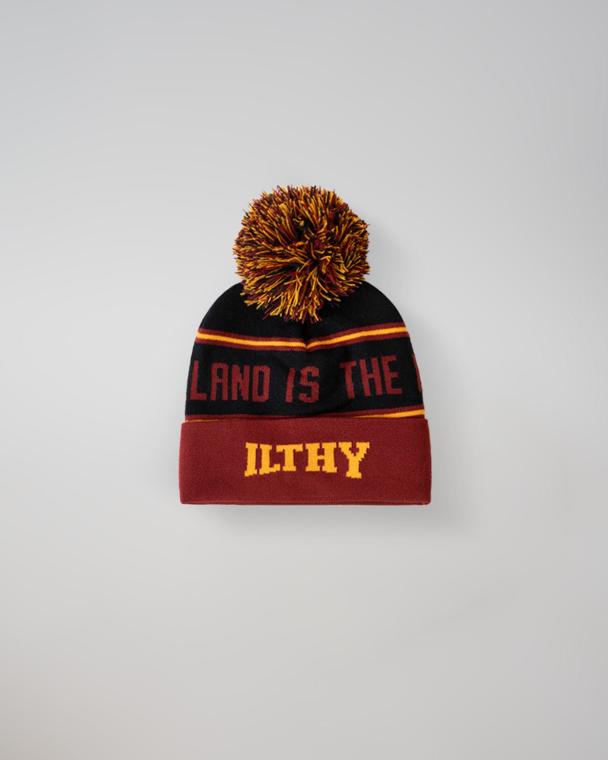 ILTHY® Premium Pom Beanie (Maroon) - ILTHY®