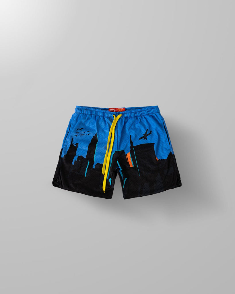 ILTHY® Skyline Shorts (Blue) - ILTHY®