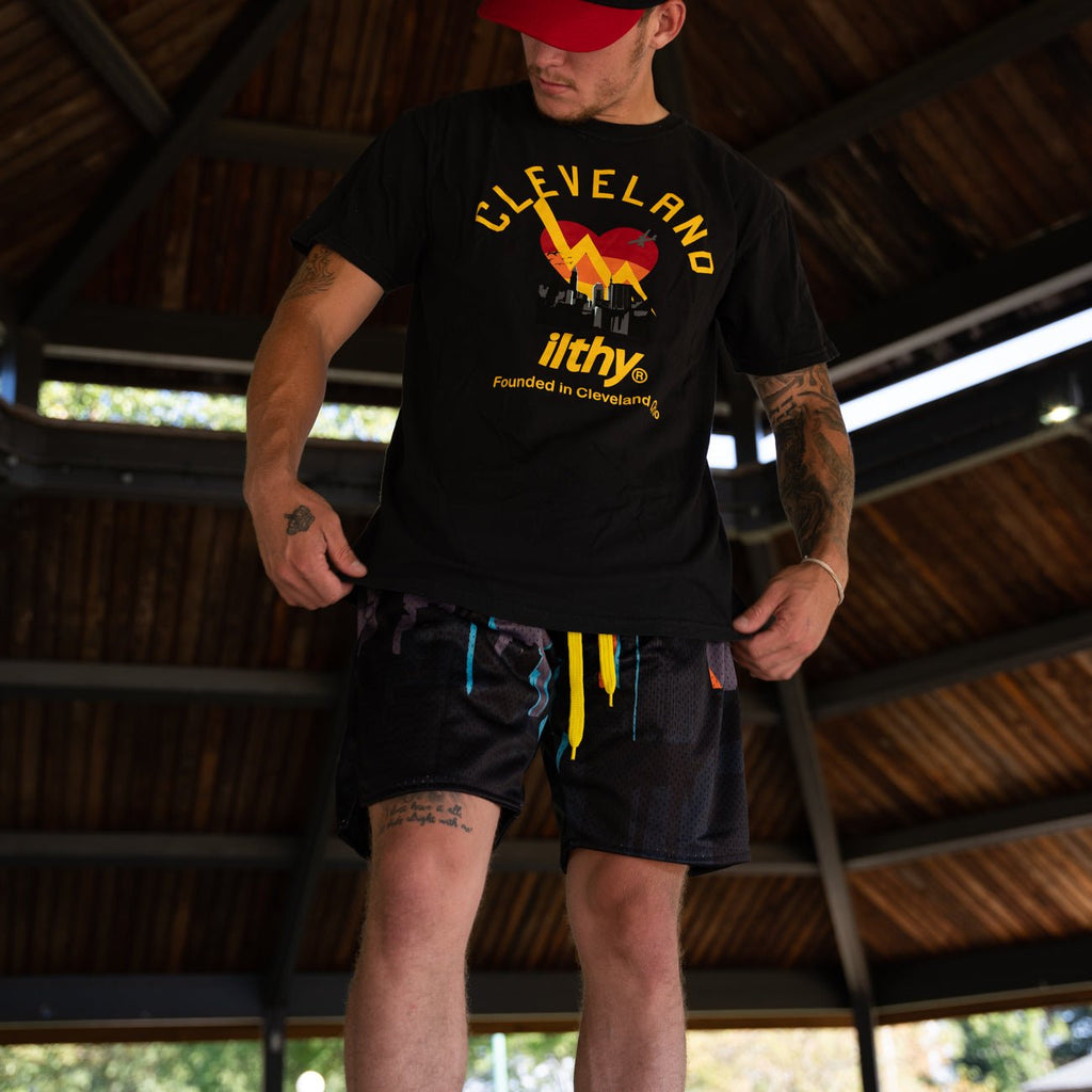 ILTHY® Skyline Shorts (Grey) - ILTHY®