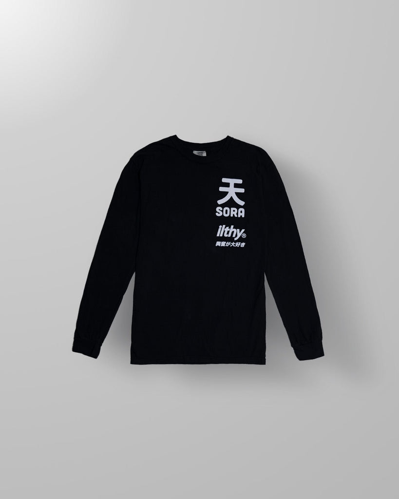 ILTHY® x Sora 天 Long Sleeve (Black) - ILTHY®