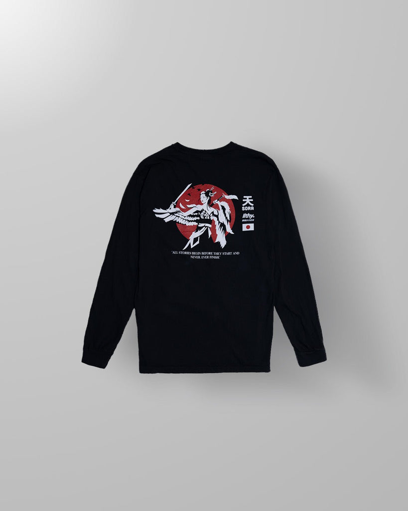 ILTHY® x Sora 天 Long Sleeve (Black) - ILTHY®