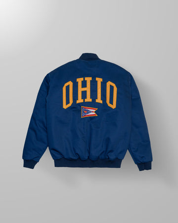 OHIO Bomber Jacket (Navy) - ILTHY®