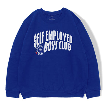 Self Employed Boys Club Crewneck (Blue) - ILTHY®