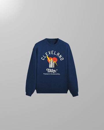 Skyline Crewneck (Navy) - ILTHY®