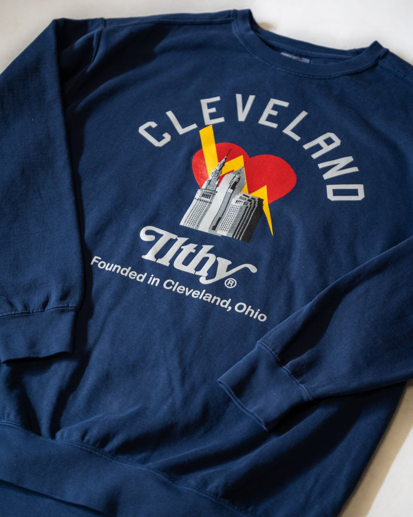 Skyline Crewneck (Navy) - ILTHY®