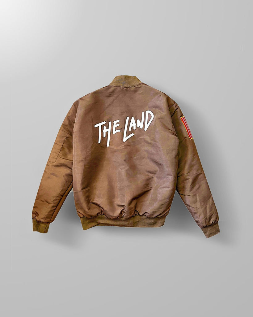 The Land Bomber Jacket (Brown) - ILTHY®