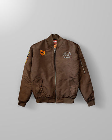 The Land Bomber Jacket (Brown) - ILTHY®